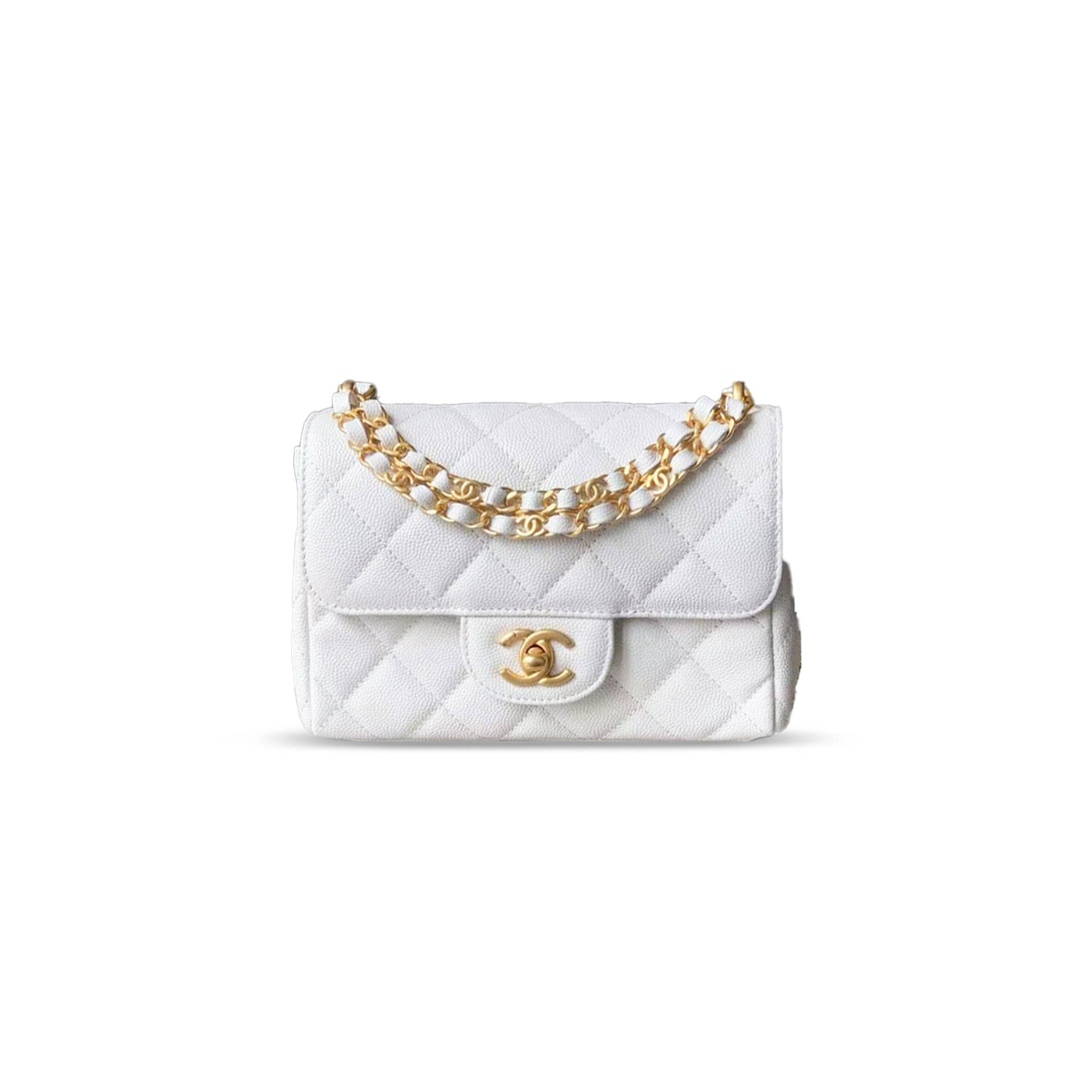 CHANEL CAVIAR WALLET ON CHAIN 321494 (18*13*5.5cm)